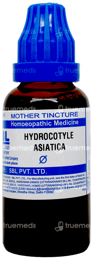 Sbl Hydrocotyle Asiatica Q Mother Tincture 30Ml